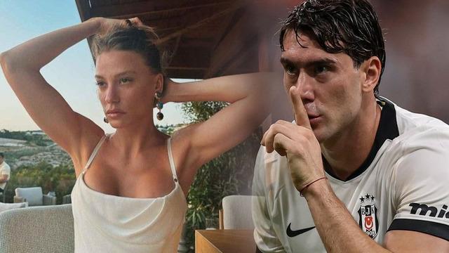 Vlahovic'ten Serenay Sarıkaya'ya Dikkat Çeken Beğeni: Sosyal Medya Gündeminde Büyüleyen Anlar