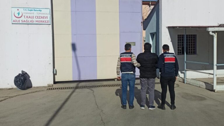 Osmaniye’de firari FETÖ hükümlüsü yakalandı