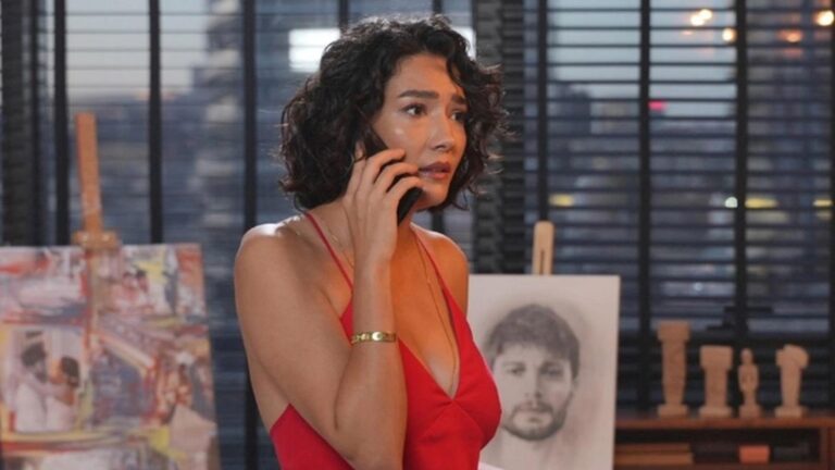 Aybüke Pusat o rol için çarşafa girdi! Pozları gündemde
