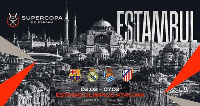 Resmi açıklama geldi! İspanya Süper Kupası İstanbul’da oynanacak